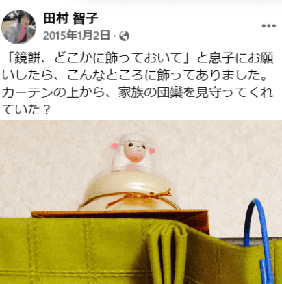田村家の鏡餅