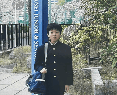 森ようすけ氏中学時代