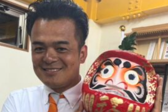 北野城谷氏の市議会選挙初当選