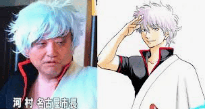 世界のコスプレサミットに出演する河村たかし