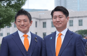 比例南関東ブロックの候補者として衆議院議員選挙で、当選をした鈴木敦