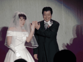 2004年高市早苗と山本拓の結婚式