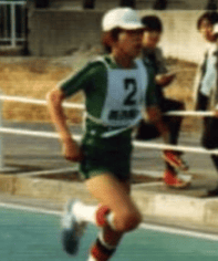 校内マラソン大会で1位を取った小林鷹之