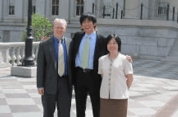 在アメリカ日本大使館出向（二等書記官→一等書記官へ)