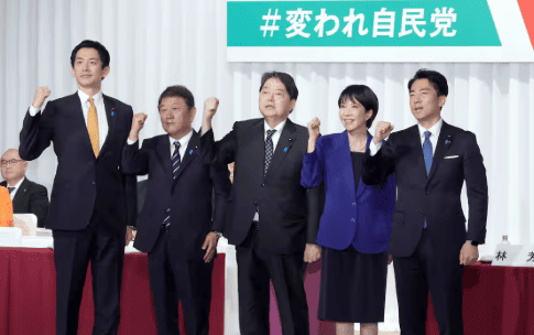 小林鷹之総裁選へ出馬表明