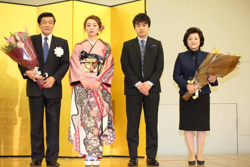 伊東良孝 新年の交礼会　2020年1月
