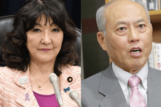 片山さつきと舛添要一