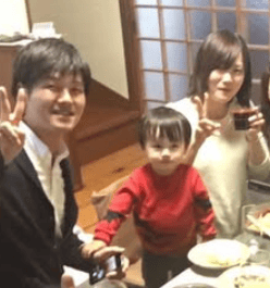 鈴木憲和と鷹子夫人とお子様