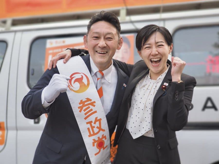 初鹿野議員と北野ゆう子