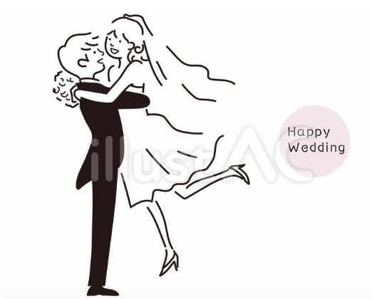 結婚式イラスト