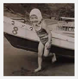 西村智奈美幼少期