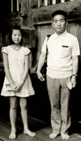 片山さつきと父・朝長康郎