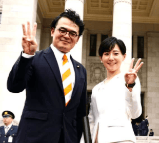 北野ゆうこ　旦那