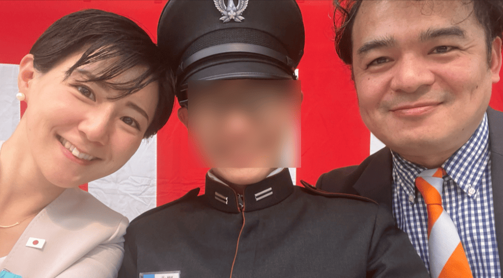 北野ゆうこと次男