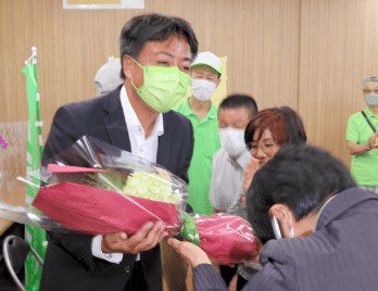 2022年山本景氏が市長初当選