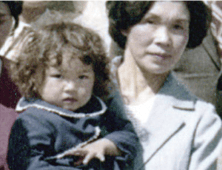 竹谷とし子 幼少時