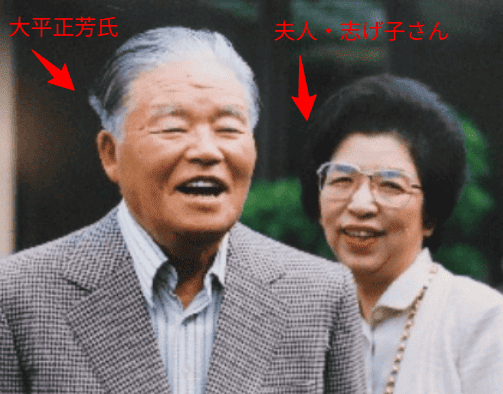 第68代内閣総理大臣・大平正芳元総理の夫人・志げ子氏