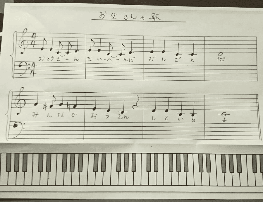 お父さんの歌