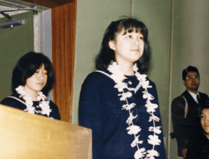 竹谷とし子　高校時代